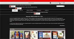 Desktop Screenshot of grmfoods.com
